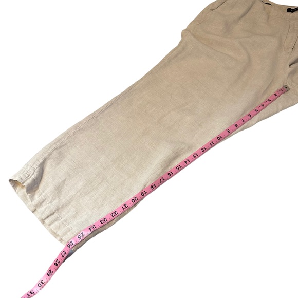 Talbots | Windsor Wide-Leg Linen Pants Size 20W - Picture 16 of 16